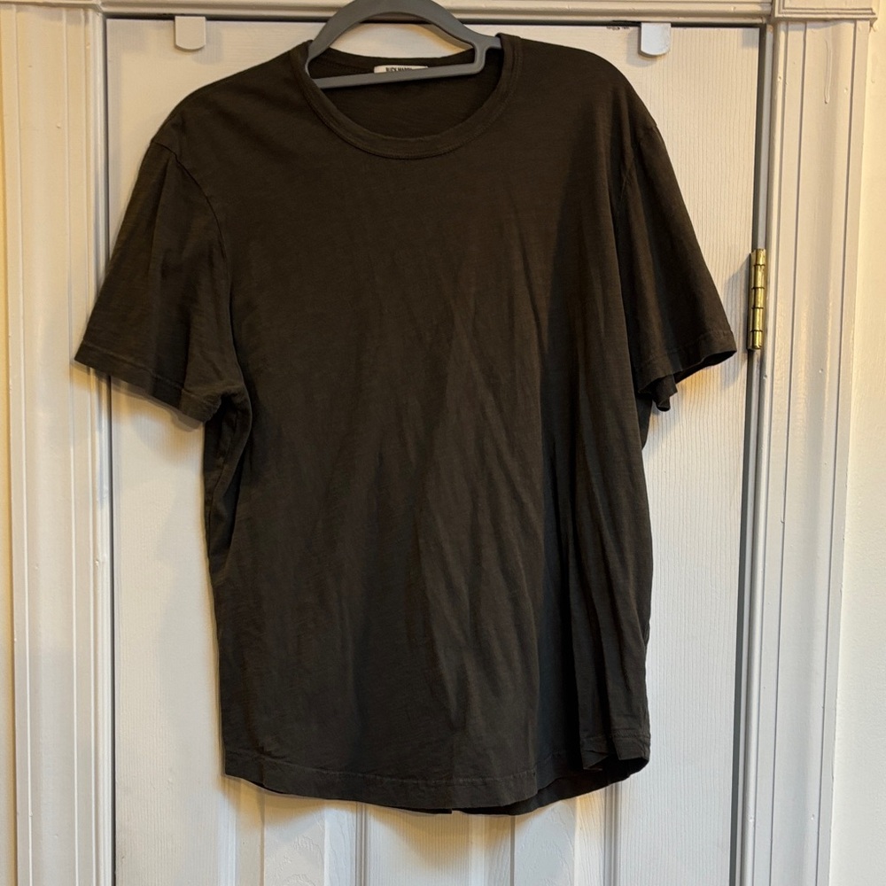 Buck Mason Classic Men's Black Crew Neck T-Shirt